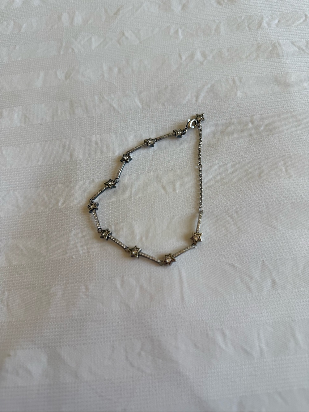 pandora silver star bracelet